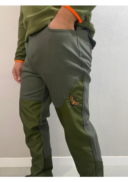Likralı Su Geçirmez Erkek Avcı Çulluk Pantolonu