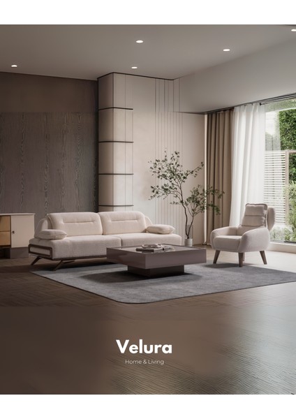 Alya Koltuk Takımı & Oturma Grubu - (3+1)