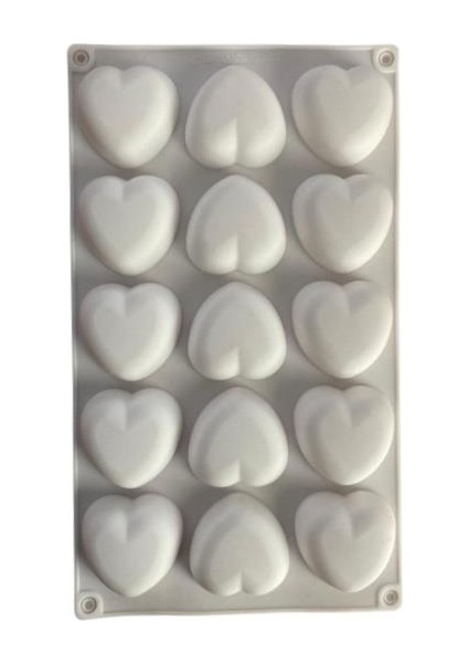 Silikon Kek Kalıbı Kalp