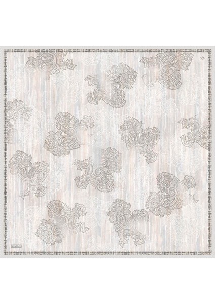 Armine Ipek Eşarp 2026 Kış - 9428-35 Krem Twill