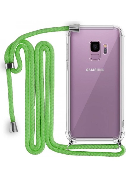 Ip Askılı Tank Şeffaf Kılıf Samsung Galaxy S9 Plus