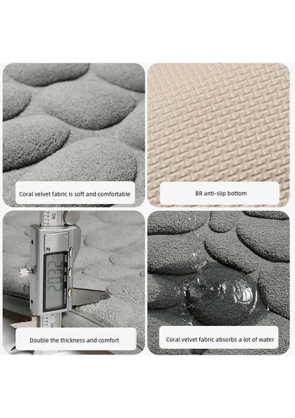 Memory Kaydırmaz Banyo Paspası Gri fırsatları