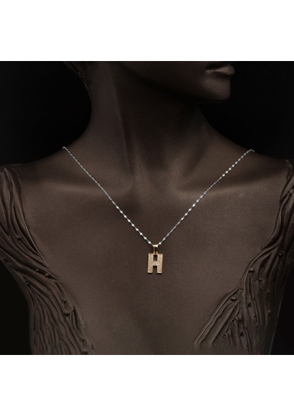 14 Ayar Altın H Harfi Kolye Ucu fiyatları