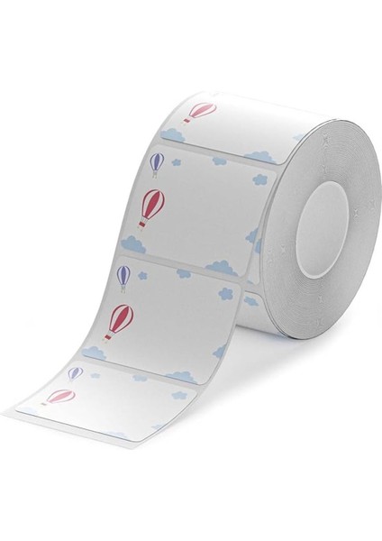 40X30MM Sıcak Hava Balonu Etiket 230 Adet B21 B1 B3S Için