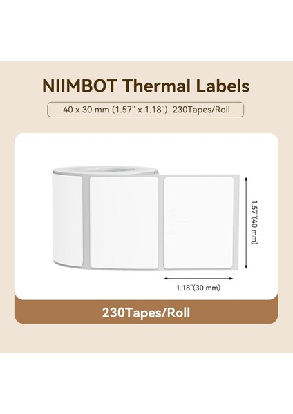 40X30MM Sıcak Hava Balonu Etiket 230 Adet B21 B1 B3S Için fiyatları