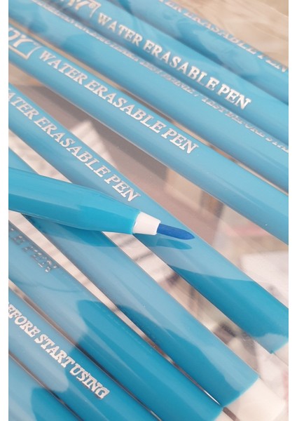 Su ile Uçarak Renkli ve Kolay Kullanımlı Işaretleme Kalemi, Mavi Renk Seçeneği