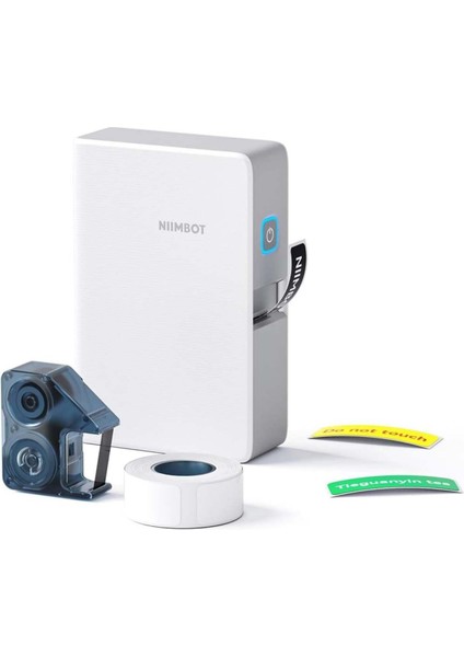 Taşınabilir Kablosuz Etiket Yazıcı Beyaz, Kolay ve Hızlı Kullanım fırsatları