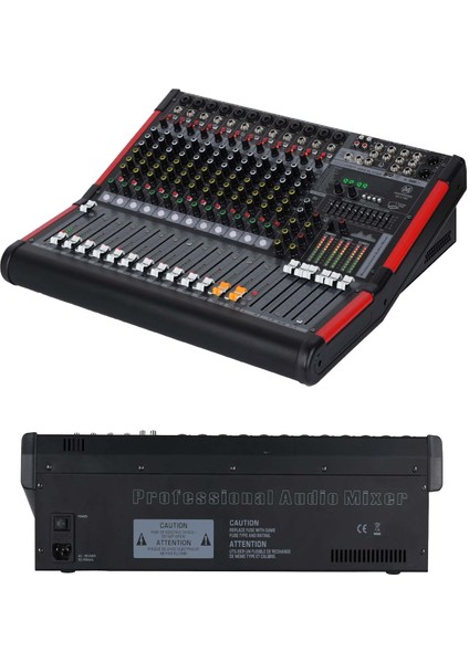DC12-PRO 2X99 Dsp Efekt Ses Mikseri 12 Kanal Deck Mixer