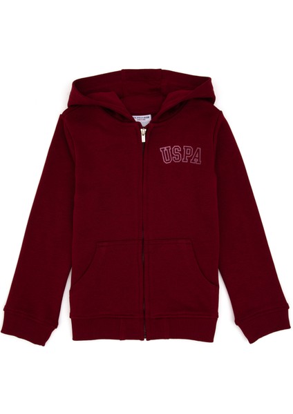 Kız Çocuk Bordo Sweatshirt 50316837-VR014
