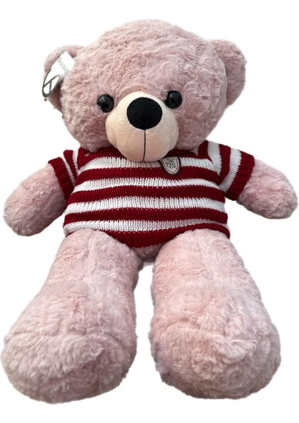 Kazaklı Kaliteli Peluş Ayıcık Uyku Arkadaşım Hediyelik Peluş Ayı 75 cm Pembe