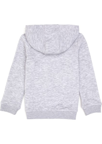 Kız Çocuk Açık Gri Melanj Sweatshirt 50316837-VR091 fiyatları