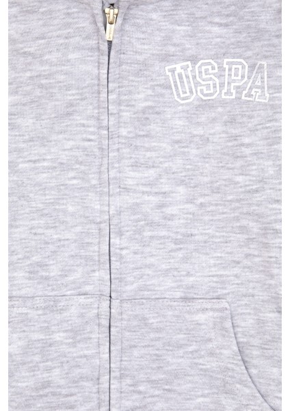 Kız Çocuk Açık Gri Melanj Sweatshirt 50316837-VR091 modelleri