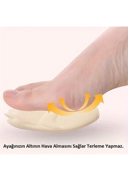 Krem Sünger Ayakkabı Pedi Metatarsal Yüksek Topuklu Ayakkabı Spor Babet Koku Yapmaz Ped fiyatları