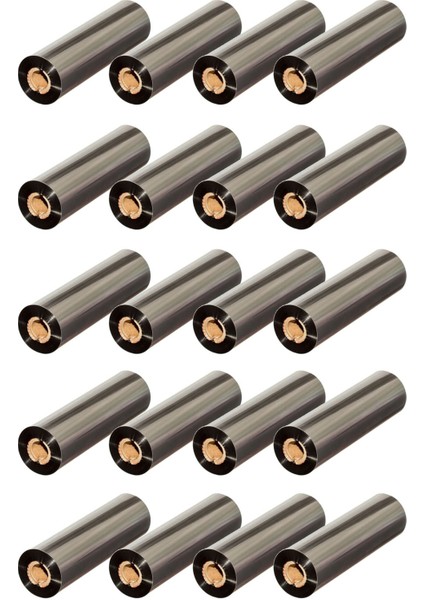 Ribon 110X74 mt Wax, 20'li Paket, Kaliteli ve Dayanıklı Ürün