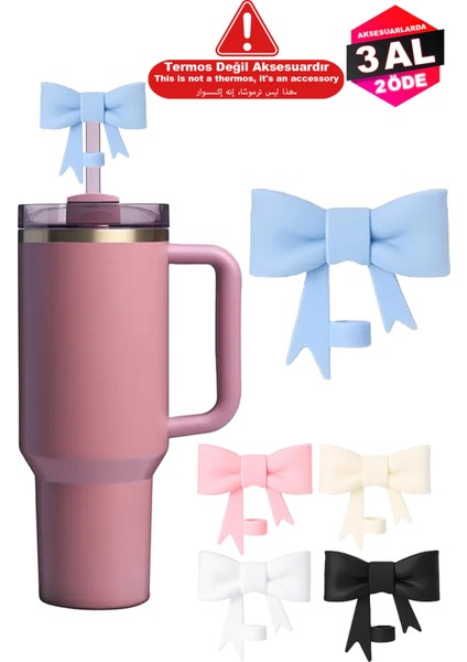 1 Adet Quencher Uyumlu Fiyonk Kurdele Aksesuar / Pipet Koruyucu / Silikon Pipet Ucu Kapak / 10MM