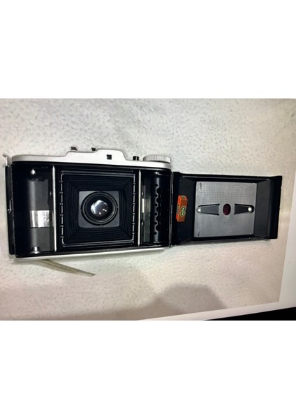 Adox Körüklü Fotoğraf Makinası Deri Kılıfında - Çalışır Durumda