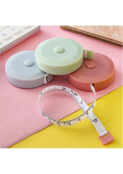 1.5 Metre Plastik Otomatik Mezura - 1 Adet
