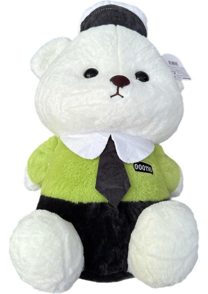 Şapkalı Kravatlı Sevimli Peluş Ayıcık Hediyelik Peluş Ayı 50 cm fiyatları