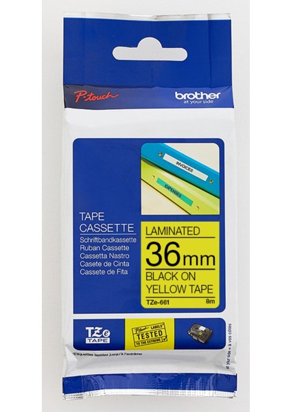 36MM Sarı Üzeri Siyah Etiket, TZE-661, Dayanıklı ve Şık Tasarım fiyatları