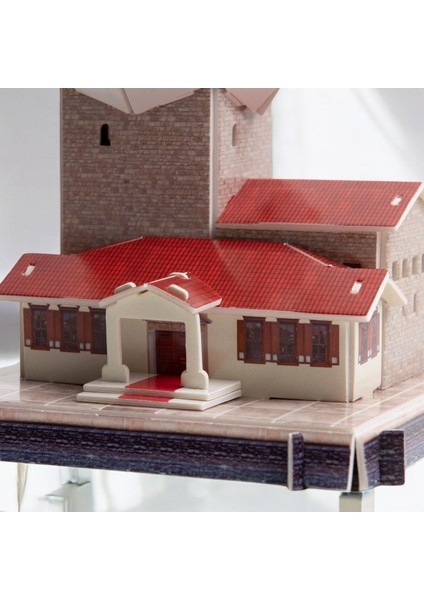 Kız Kulesi 3D Puzzle 30 Parça Eğitici ve Dekoratif Kağıt Maket Kolay Montaj Çocuk ve Yetişkinler fırsatları