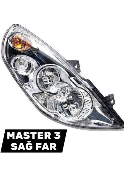 Master 3 Sağ Far 2010> 260106869R