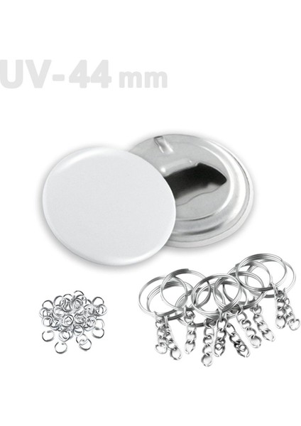 44 mm Uv Baskılı Buton Şişe Açacağı Anahtarlık Seti, 250 Adet fiyatları