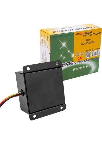 24V Dc / 12V Dc 5 Amper Oto Konvertör (5064) modelleri