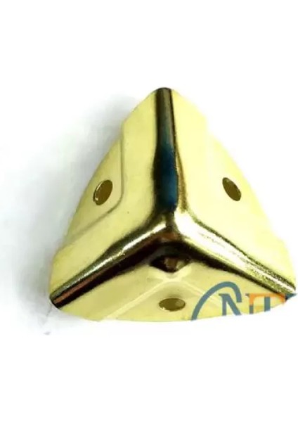 Dekoratif, Kutu, Sandık Köşesi - 35X22 Mm, Küçük, Sarı, 1 Adet