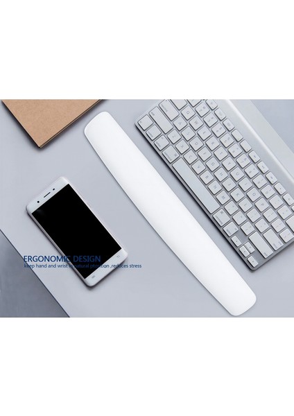 Bilek Destekli Klavye Pad - Kaymaz Klavye Destek Pedi - Keyboard Pedi - Oval Klavye Pedi - Klavye Desteği ( 1 Adet ) fiyatları
