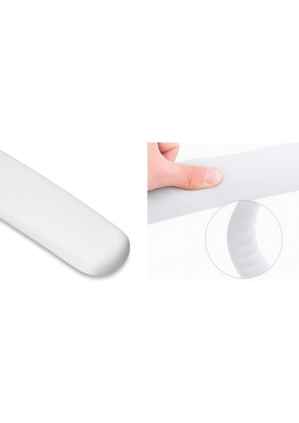 Bilek Destekli Klavye Pad - Kaymaz Klavye Destek Pedi - Keyboard Pedi - Oval Klavye Pedi - Klavye Desteği ( 1 Adet ) modelleri