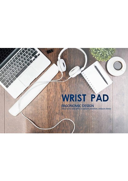 Bilek Destekli Klavye Pad - Kaymaz Klavye Destek Pedi - Keyboard Pedi - Oval Klavye Pedi - Klavye Desteği ( 1 Adet ) fırsatları