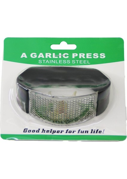 Garlıc Press Metal Zırh Modeli Sarımsak Ezici Plastik Tutamaçlı (5064)