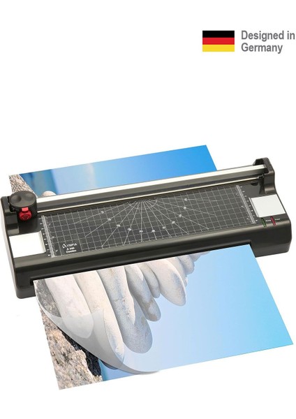 A3 Kağıt Kesme ve Laminasyon Makinesi Seti, 15 Pvc Filmi ile