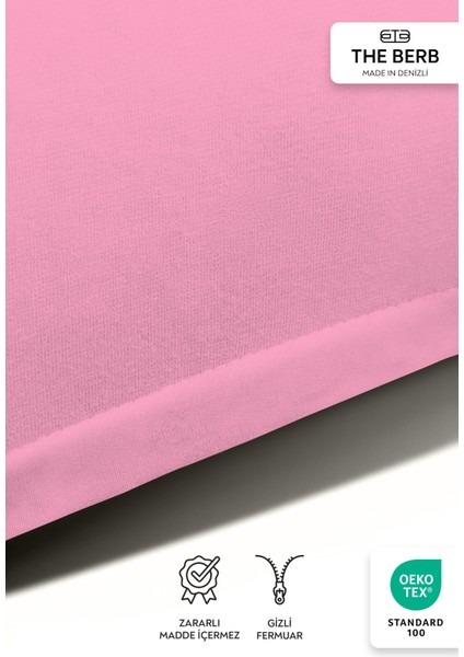 | 2'li Penye Yastık Kılıfı Seti | %100 Pamuk | 50 X70 | Fermuarlı | Jersey Kumaş fiyatları