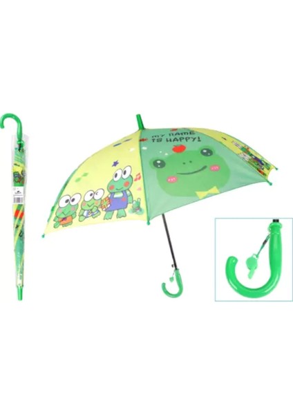 Eğlenceli Düdüklü 8 Telli Çocuk Şemsiye – 59 cm