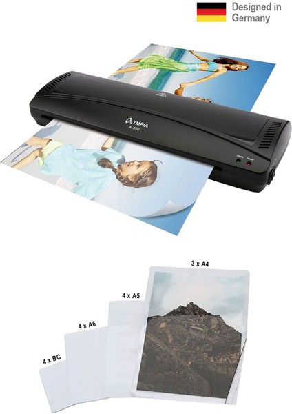 A3 Laminasyon Makinesi + 15 Pvc Film, Yüksek Kalite ve Kolay Kullanım Sağlar