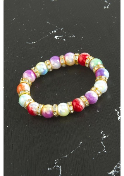 Renkli Boncuklu Çocuk Bileklik