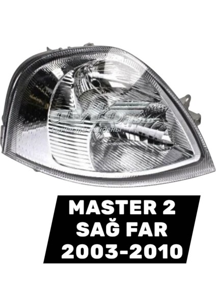 Master 2 Sağ Far 2003-2010 8200163518