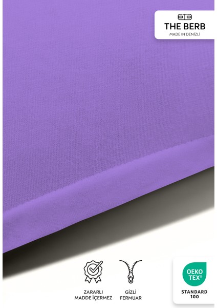 | 2'li Penye Yastık Kılıfı Seti | %100 Pamuk | 50 X70 | Fermuarlı | Jersey Kumaş fiyatları