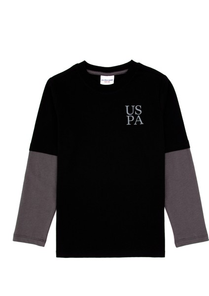 Erkek Çocuk Siyah Sweatshirt 50313996-VR046