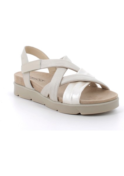 Kadın Sandalet 7668922 Igı&co Ddz 76689 Sı.nap.bott/fıo Platino Panna