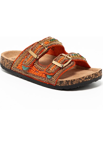 Kız Çocuk Terlik 25Y106-4 Tr Guja Turuncu 31-36 fiyatları