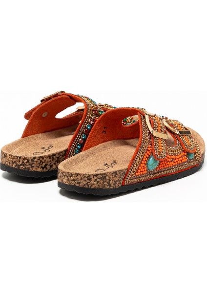 Kız Çocuk Terlik 25Y106-4 Tr Guja Turuncu 31-36 fırsatları