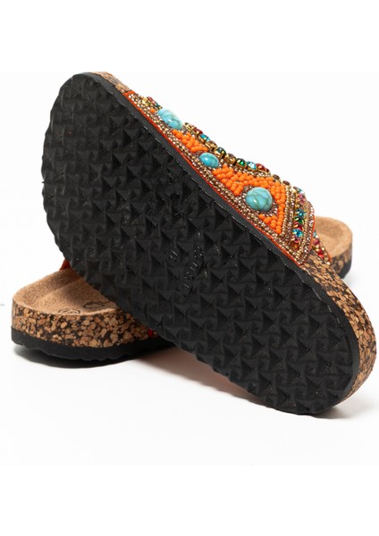 Kız Çocuk Terlik 25Y106-4 Tr Guja Turuncu 31-36 indirimleri