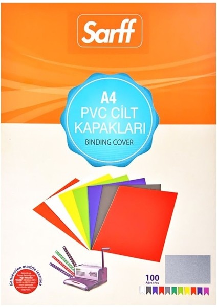 A4 Buzlu Şeffaf Cilt Kapağı, 100'LÜ Paket, Dayanıklı ve Şık Koruma Sağlar fırsatları