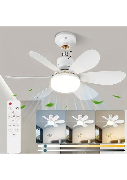 TOCO10 30 Watt 3renk Işık - 3 Kademe Fan Ayarlı Tavan Tipi Vantilatör modelleri