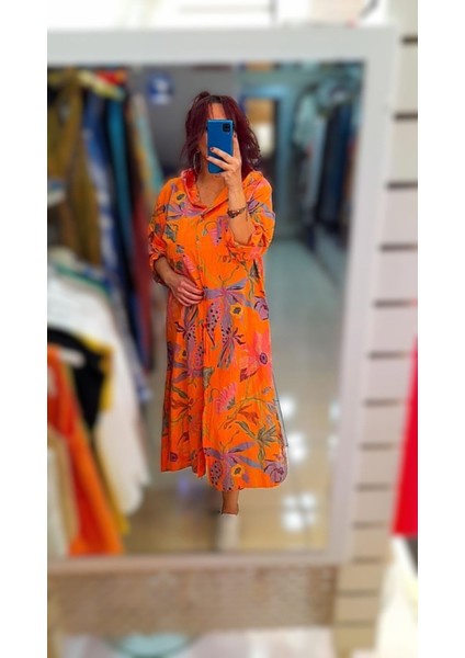 Italyan Kapüşonlu Gömlek Elbise fiyatları