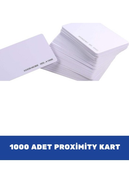 Manyetik Kart 1000 Adet, Güçlü ve Güvenilir Erişim Çözümü