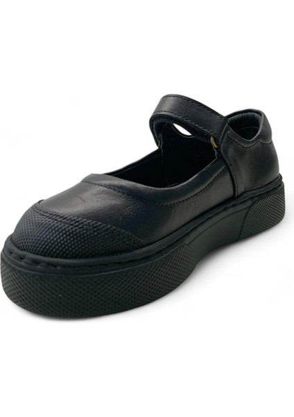 818 Hafif Kız Çocuk Okul Öncesi Deri Babet modelleri