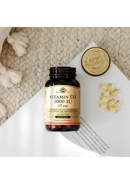 Vitamin-D3 1000 iu 100 Soft Jel